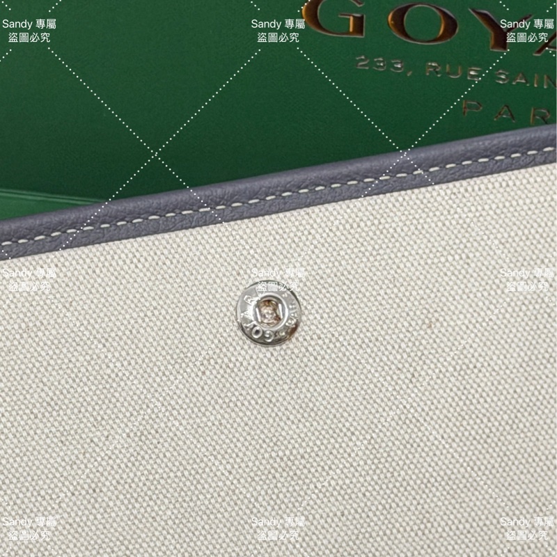 🩶狗牙 信封包 灰色 全新全配🩶-39