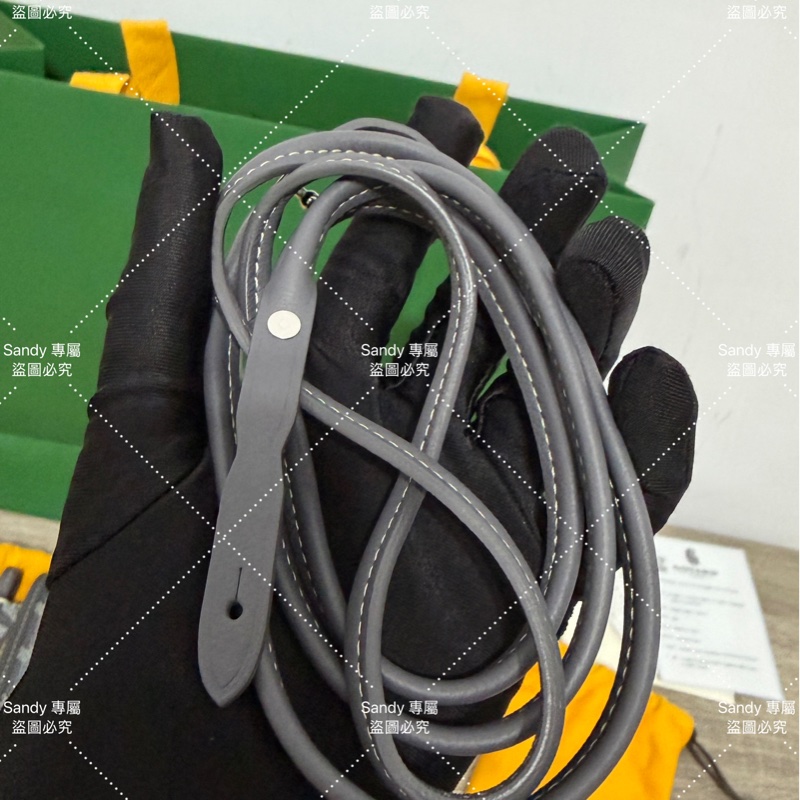 🩶狗牙 信封包 灰色 全新全配🩶-42