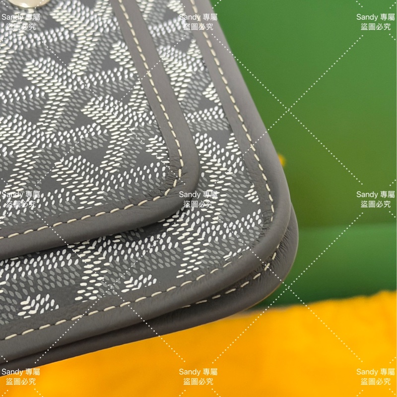 🩶狗牙 信封包 灰色 全新全配🩶-54