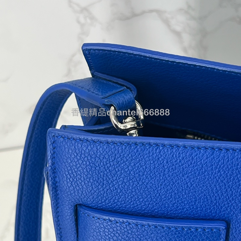 💗香緹國際精品💗 YSL 聖羅蘭 風琴公事包 寶藍色-3