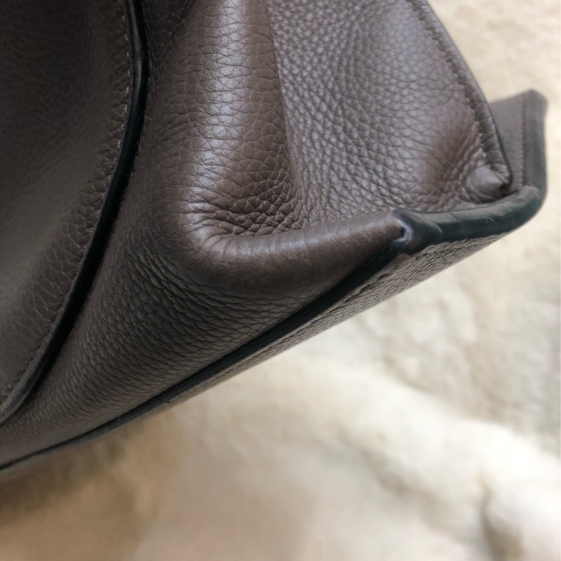 LOEWE Gate Top Handle 啡灰色XB718-9