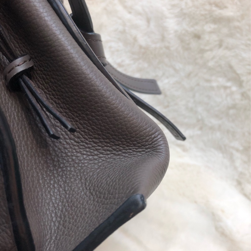 LOEWE Gate Top Handle 啡灰色XB718-10