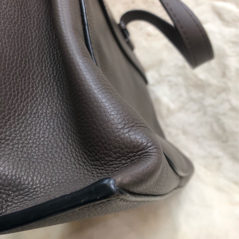 LOEWE Gate Top Handle 啡灰色XB718-11