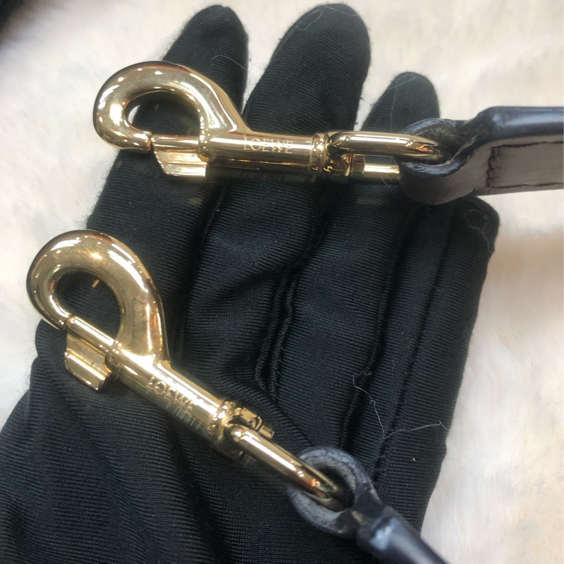 LOEWE Gate Top Handle 啡灰色XB718-14