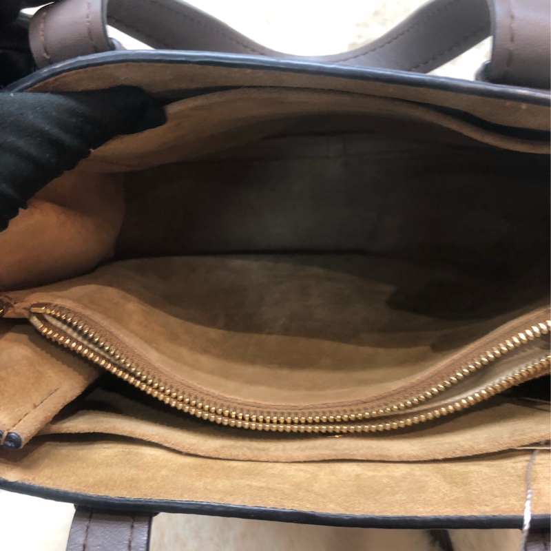 LOEWE Gate Top Handle 啡灰色XB718-15