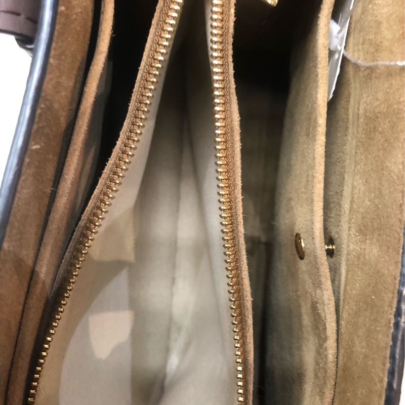 LOEWE Gate Top Handle 啡灰色XB718-17