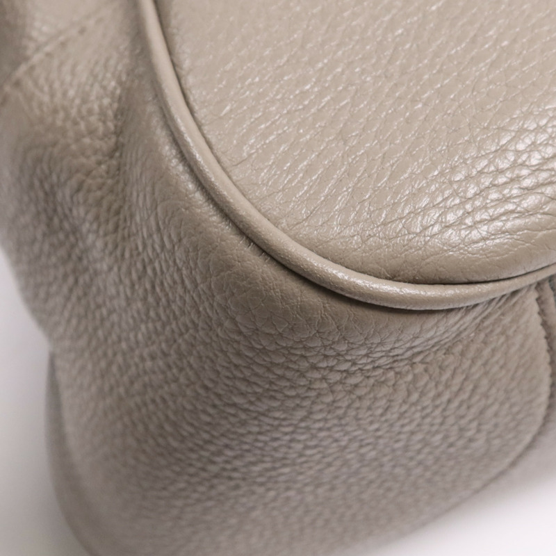 PRADA 牛皮皮革Nero Vitello Daino Bag金扣手挽肩背兩用袋-10