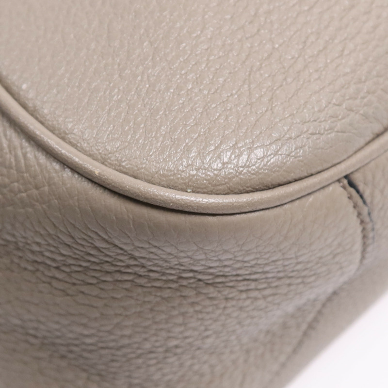 PRADA 牛皮皮革Nero Vitello Daino Bag金扣手挽肩背兩用袋-12