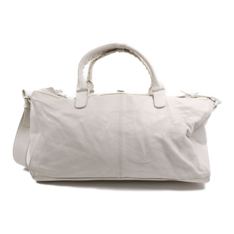 BALENCIAGA 羊皮皮革Squash 2way Duffel Bag手挽肩背兩用袋-1