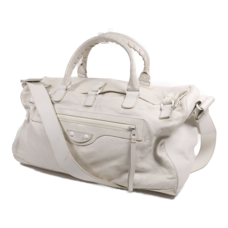 BALENCIAGA 羊皮皮革Squash 2way Duffel Bag手挽肩背兩用袋-2