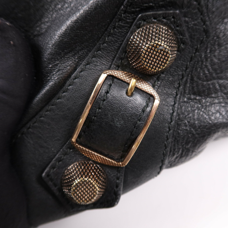 BALENCIAGA 牛皮皮革Giant Weekender Bag金扣手挽袋-10