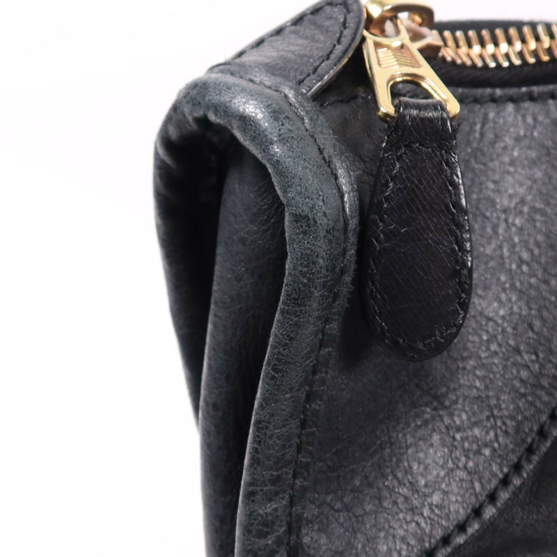 BALENCIAGA 牛皮皮革Giant Weekender Bag金扣手挽袋-14