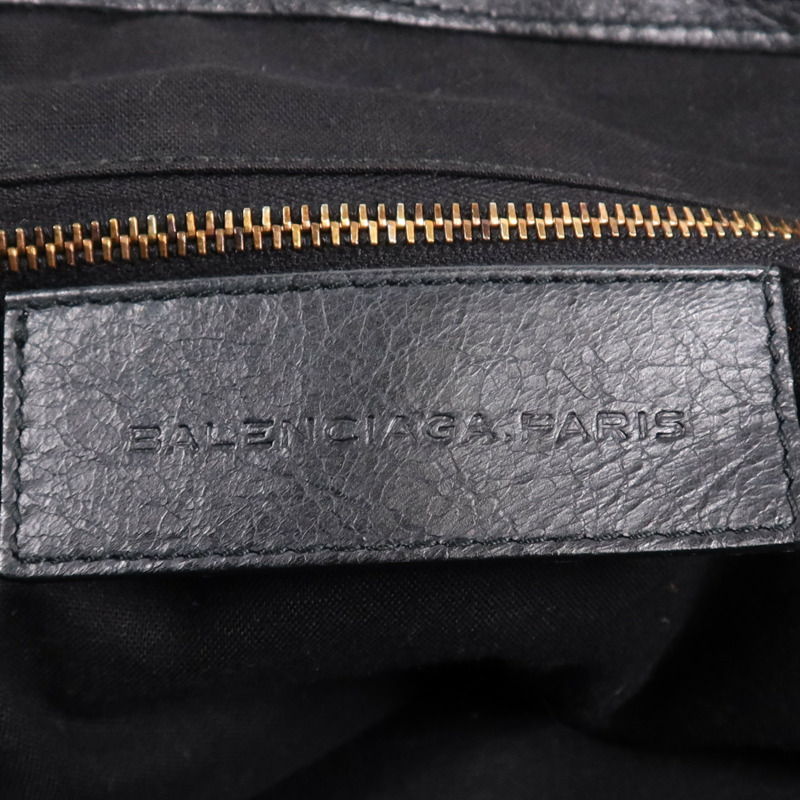 BALENCIAGA 牛皮皮革Giant Weekender Bag金扣手挽袋-16