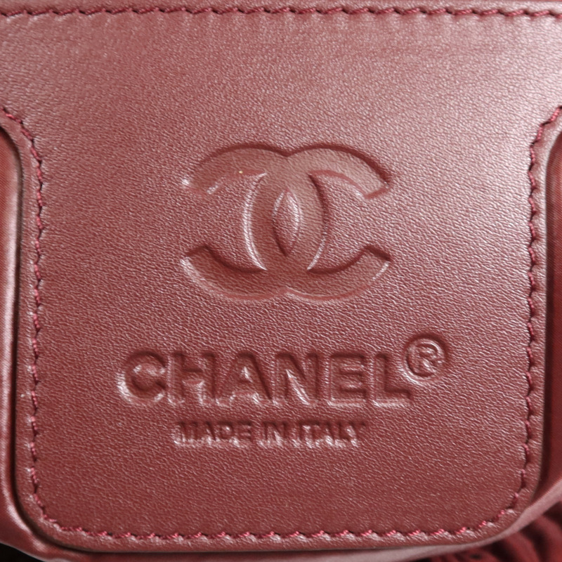 CHANEL 尼龍Coco Cocoon Messenger銀扣肩背袋-15