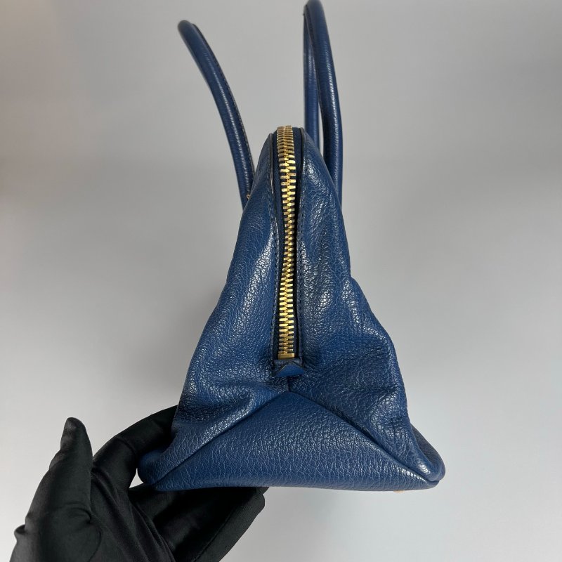 MIUMIU 藍皮革兩用包-3