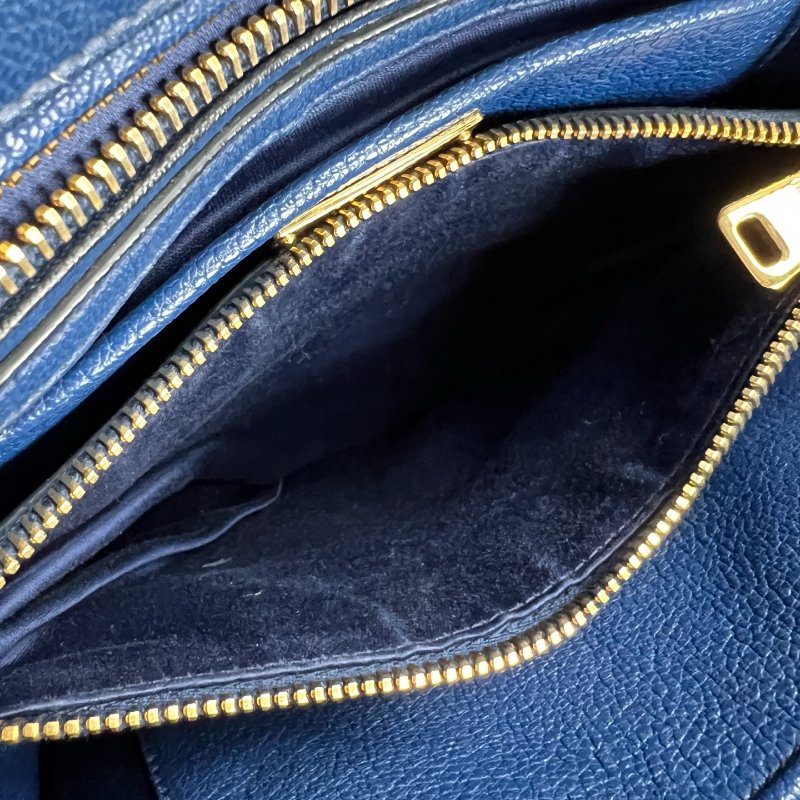 MIUMIU 藍皮革兩用包-5