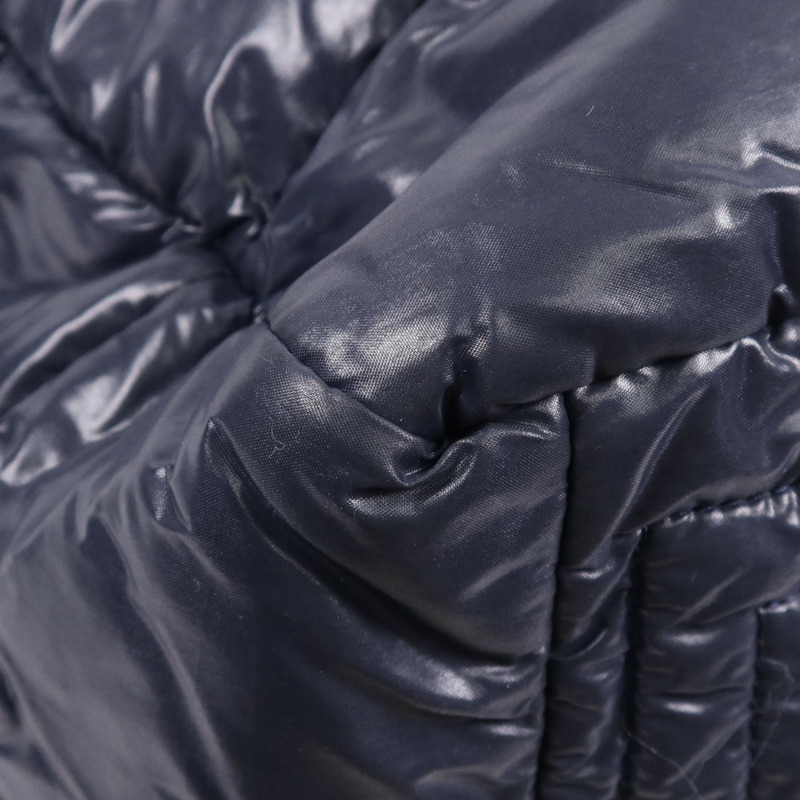 CHANEL 尼龍Coco Cocoon Hand Bag銀扣手挽袋-5