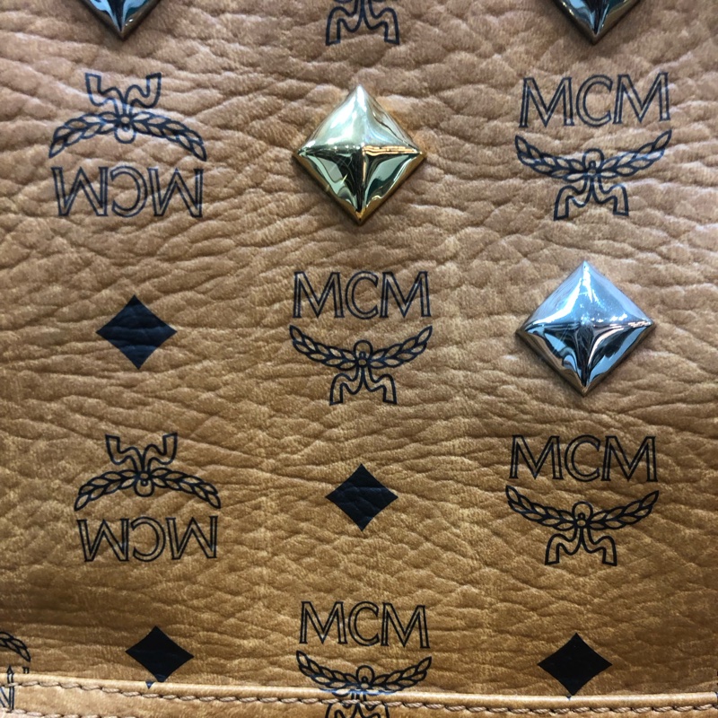 MCM 焦糖啡PVC背囊 XB866-7