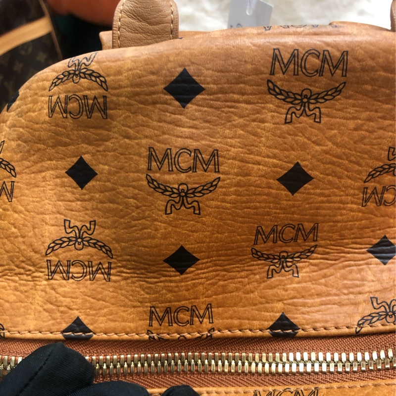 MCM 焦糖啡PVC背囊 XB866-11