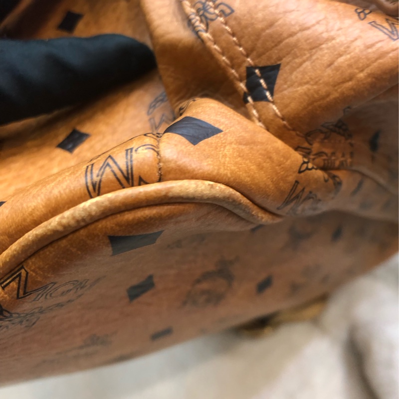 MCM 焦糖啡PVC背囊 XB866-15