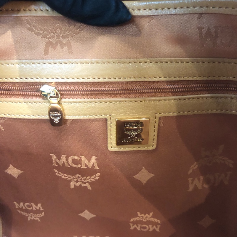 MCM 焦糖啡PVC背囊 XB866-16