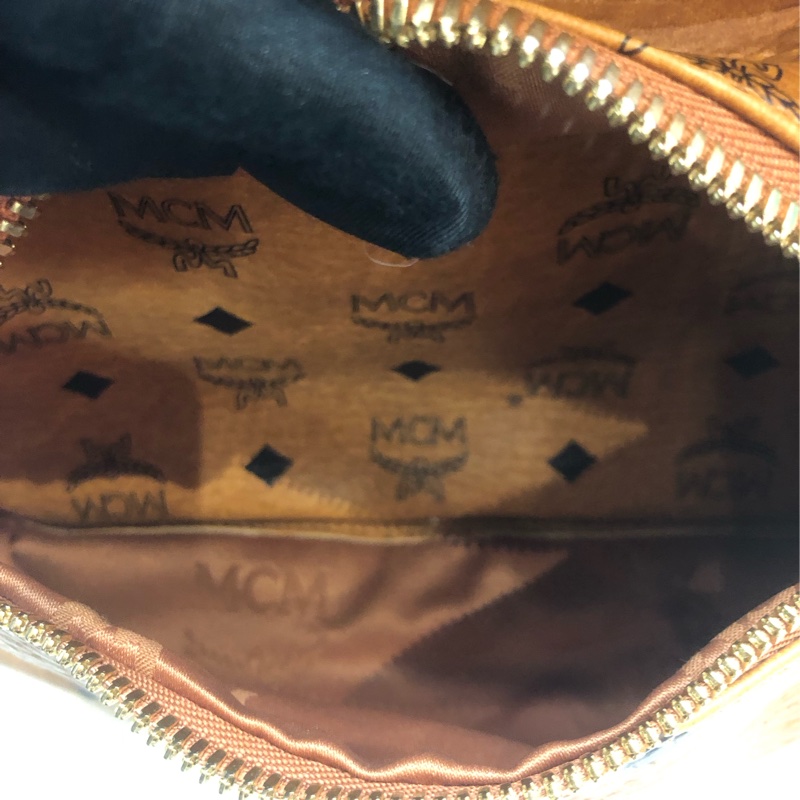 MCM 焦糖啡PVC背囊 XB866-18