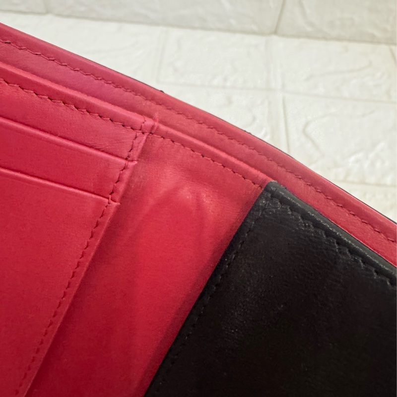 chanel黑色金釦19三折短夾  極美✨-19