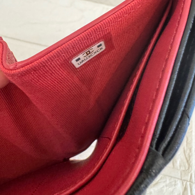 chanel黑色金釦19三折短夾  極美✨-21