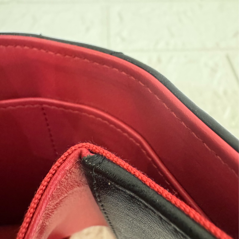 chanel黑色金釦19三折短夾  極美✨-31