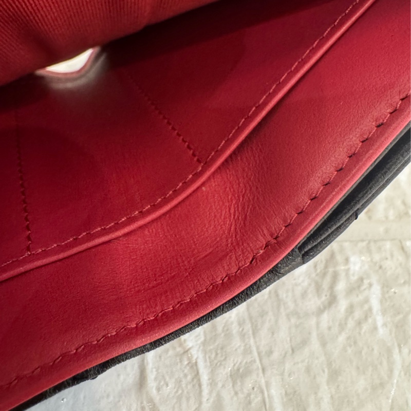 chanel黑色金釦19三折短夾  極美✨-34