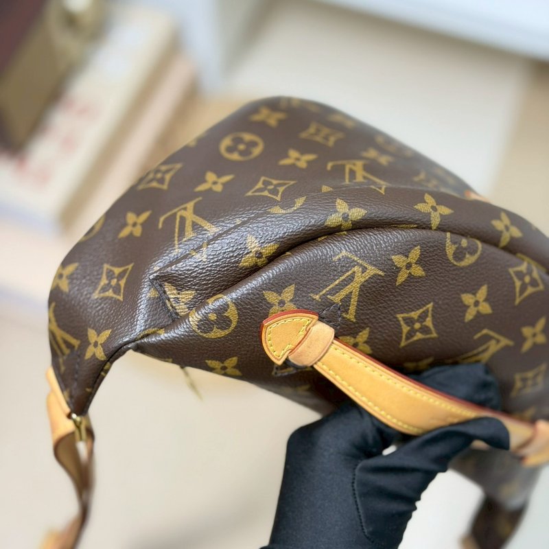 (大全配、停產絕版款)🏷LV．Bumbag 老花腰包 M43644 芯片款-7