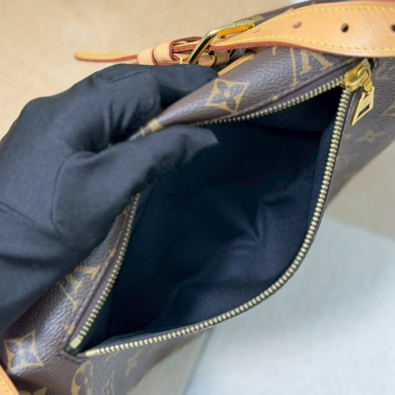 (大全配、停產絕版款)🏷LV．Bumbag 老花腰包 M43644 芯片款-14