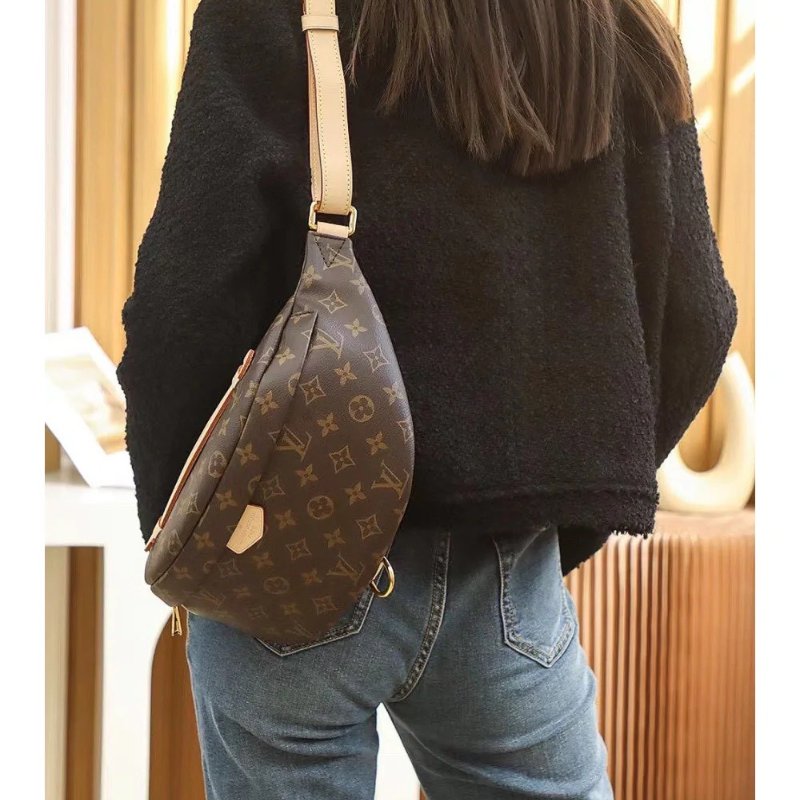 (大全配、停產絕版款)🏷LV．Bumbag 老花腰包 M43644 芯片款-19