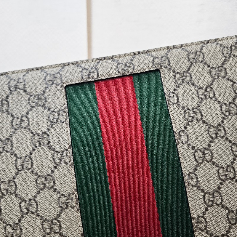 [超甜福利❣️甜價出] Gucci Ophidia綠紅綠拉鏈手拿包-6