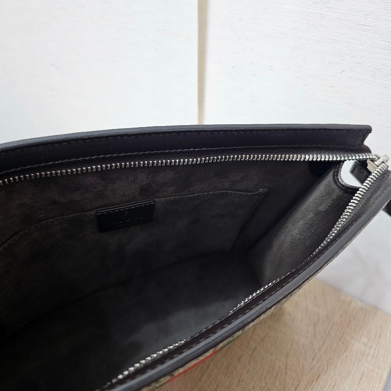 [超甜福利❣️甜價出] Gucci Ophidia綠紅綠拉鏈手拿包-14