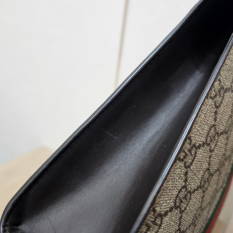 [超甜福利❣️甜價出] Gucci Ophidia綠紅綠拉鏈手拿包-18