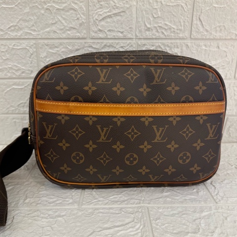 LV花紋雙層記者包  超讚容量空間大