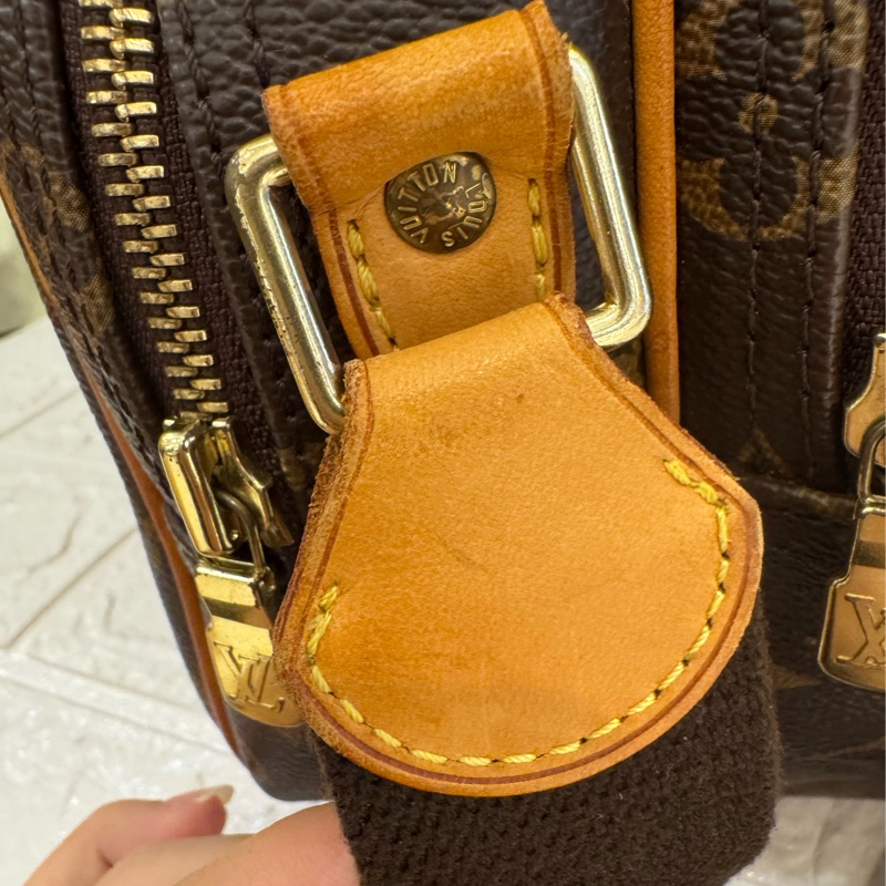 LV花紋雙層記者包  超讚容量空間大-22