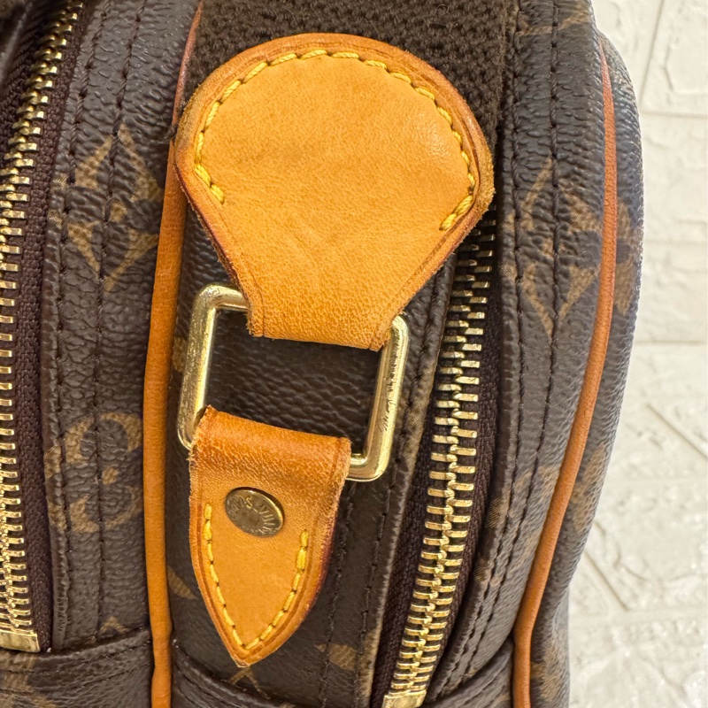 LV花紋雙層記者包  超讚容量空間大-23