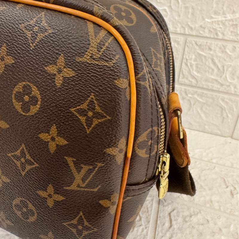 LV花紋雙層記者包  超讚容量空間大-30