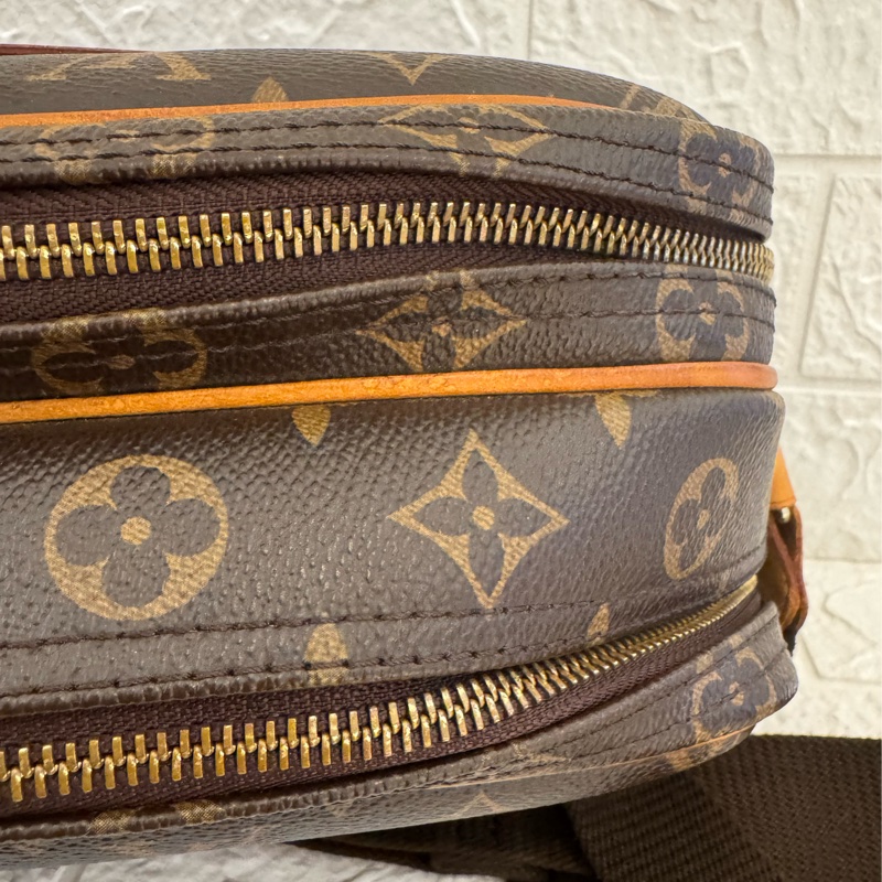 LV花紋雙層記者包  超讚容量空間大-43