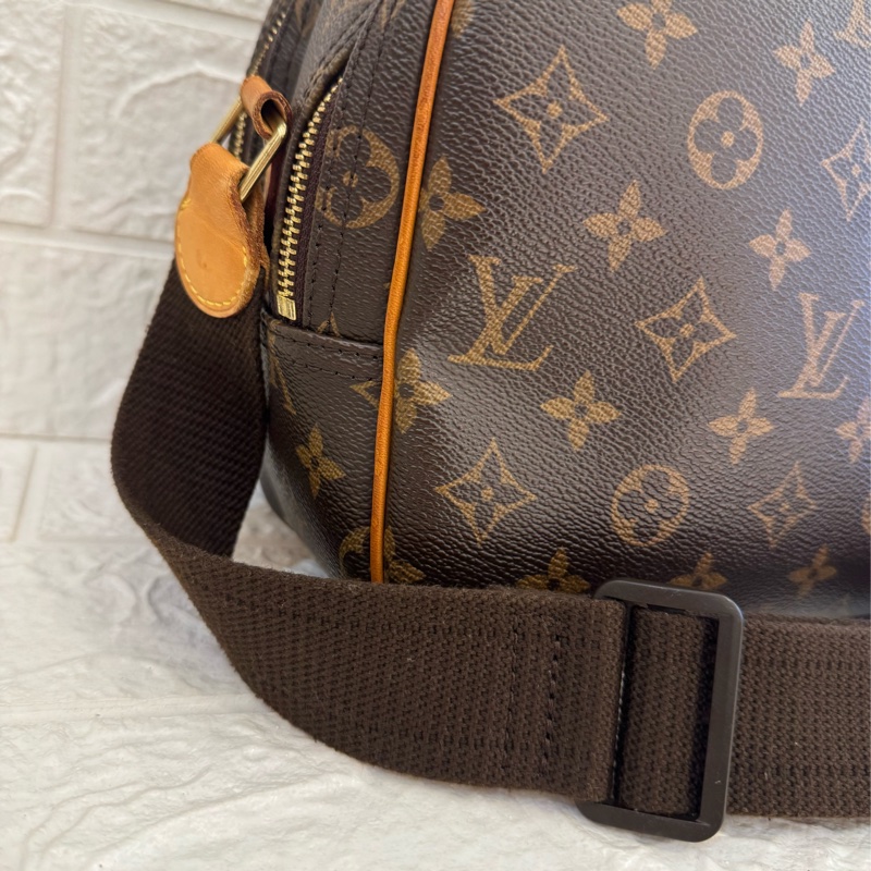 LV花紋雙層記者包  超讚容量空間大-58