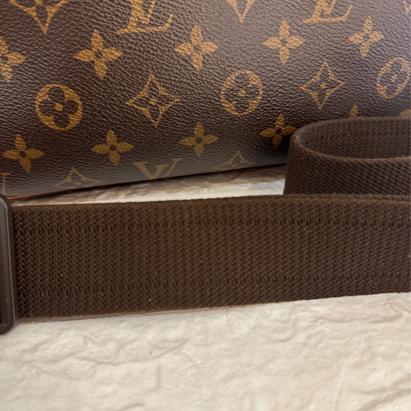 LV花紋雙層記者包  超讚容量空間大-59