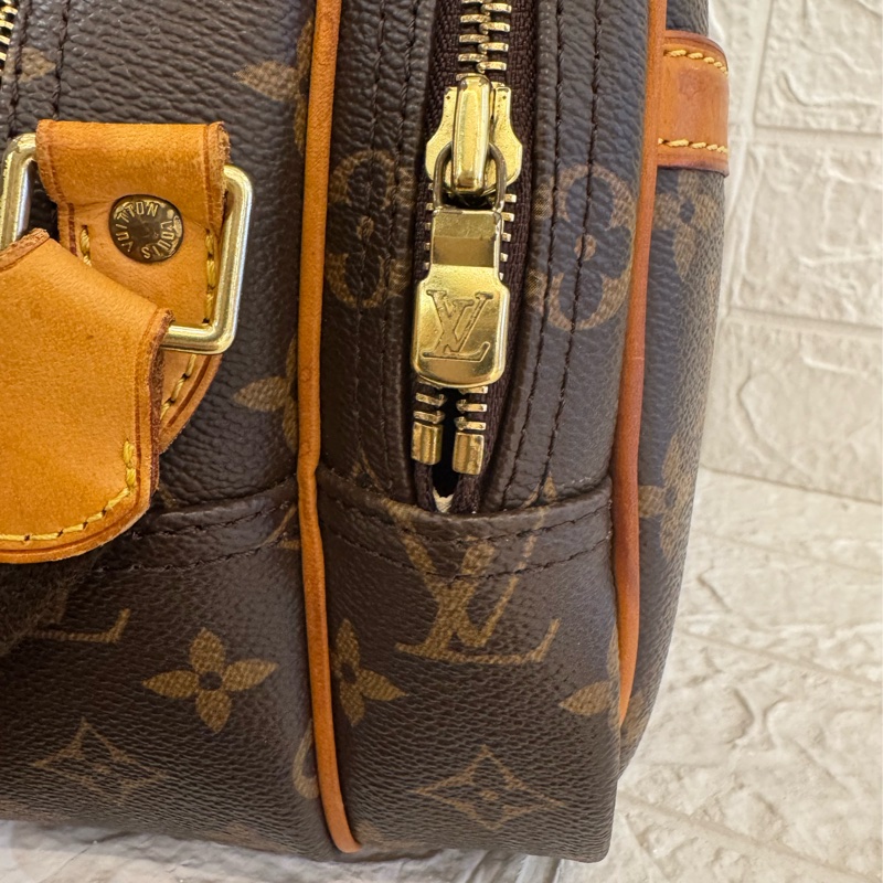 LV花紋雙層記者包  超讚容量空間大-63