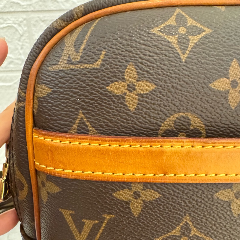 LV花紋雙層記者包  超讚容量空間大-68