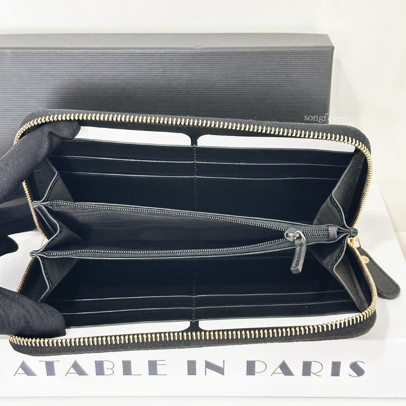 Gucci 經典 浮雕 拉鏈長夾-3