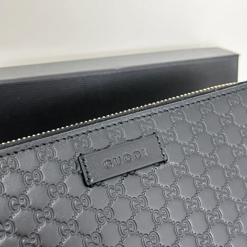 Gucci 經典 浮雕 拉鏈長夾-5