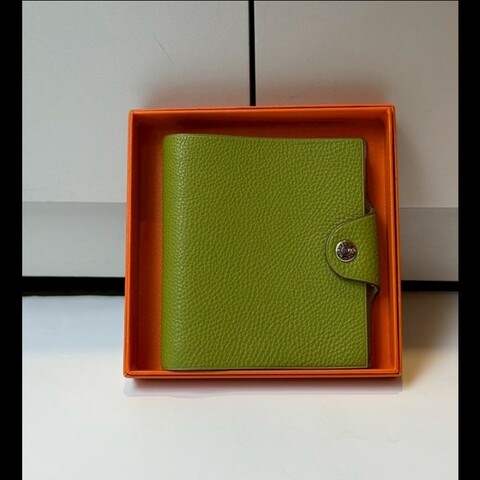 Hermes 綠皮活頁記事本