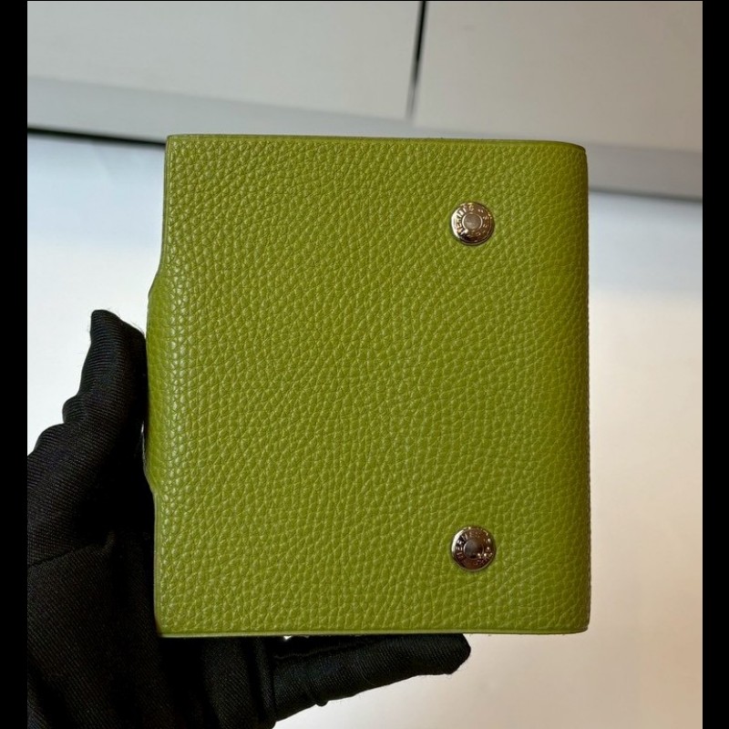 Hermes 綠皮活頁記事本-1