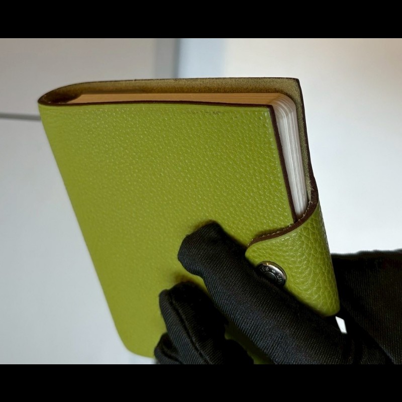 Hermes 綠皮活頁記事本-7